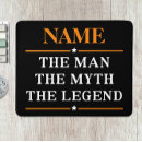 Search for man myth mousepads Papa