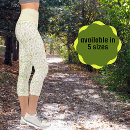 Search for green leaf pattern leggings Nature