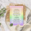 Search for rainbow bar bat mitzvah invitations Star of david