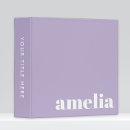 Search for purple binders Monogrammed