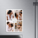 Recherche de noir et blanc mariage magnets Simple
