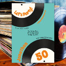 Search for vinyl records invitations Fun