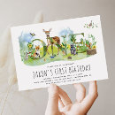 Search for one year old invitations Watercolor