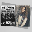 Recherche de des années 70 invitations Disco