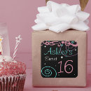 Recherche de du bonbon 16 autocollants Anniversaire de sweet sixteen