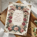 Search for victorian bridal shower invitations Classic