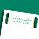 Search for signature return address labels Script