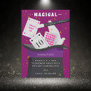 Search for magic trick invitations Party