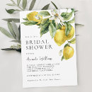 Search for summer fruit bridal shower invitations Lemons