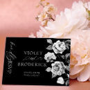 Search for black and white rose postcards Elegant