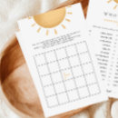 Search for boho baby shower games Bingo