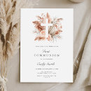 Recherche de girl petite communion invitations Floral