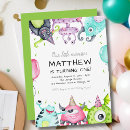 Search for little monster invitations Turning one