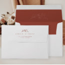 Search for terracotta wedding envelopes Botanical