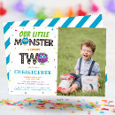 Search for blue monster invitations Digital