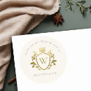 Recherche de crest autocollants Crête monogramme