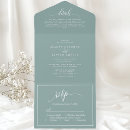 Recherche de teal mariage invitations Simple