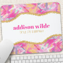 Search for hot pink glitter mousepads Modern
