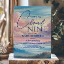 Search for rainbow clouds invitations Colourful