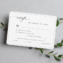 Search for no meal choices wedding rsvp cards Stylish