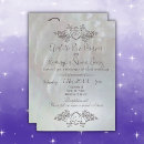 Search for lilac grey wedding invitations Simple
