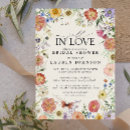 Search for fall floral bridal shower invitations Boho chic