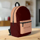 Recherche de rouge foncé sacs Retour à l'école