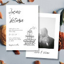Search for black and champagne wedding invitations Handwritten