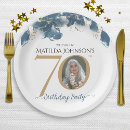 Search for photo paper plates Blue