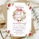 Search for strawberry invitations Someone berry sweet