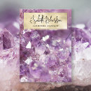 Search for crystal business cards Rustic