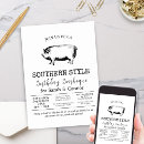 Search for pig roast party invitations Rustic
