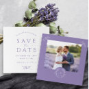Search for lavender save the dates Botanical