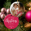 Search for pink heart ornaments Modern