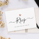 Search for script rsvp cards Black and white