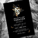 Recherche de halloween 30th birthday invitations Crâne