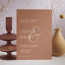 Recherche de ocre invitations Minimaliste