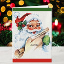 Search for naughty girl christmas cards Santa
