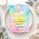 Search for rainbow birthday invitations Groovy