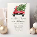 Recherche de truck noël invitations Aquarelle