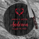 Search for gothic cutting boards Heart