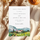Search for landscape cards invites Rustic