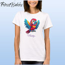 Recherche de macaw tshirts Coloré