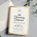 Search for golden anniversary invitations Modern
