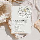 Search for illustrated wedding invitations Botanical