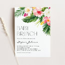 Search for tropical brunch invitations Hibiscus