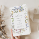 Search for booklet wedding programs Elegant