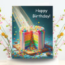 Search for surprise birthday cards Rainbow
