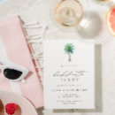 Search for palm tree bachelorette party invitations Tropical