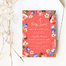 Recherche de berry sweet baby girl shower invitations Été